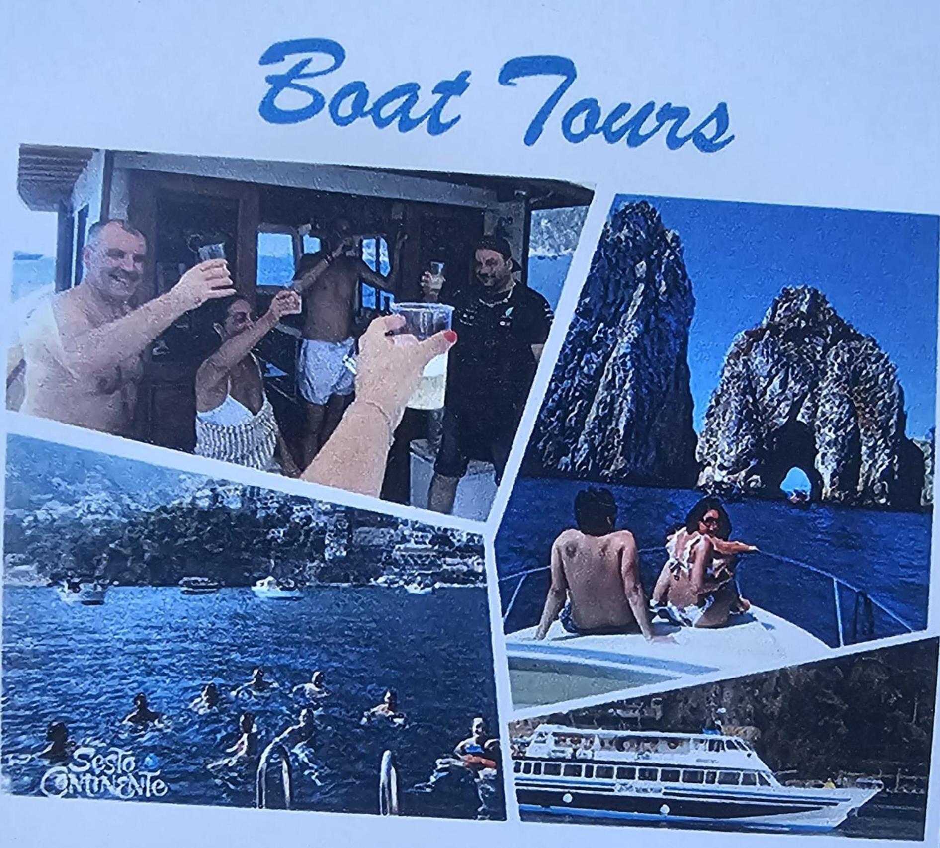 カステッランマーレ・ディ・スタービア Blue Dreamsヴィラ エクステリア 写真